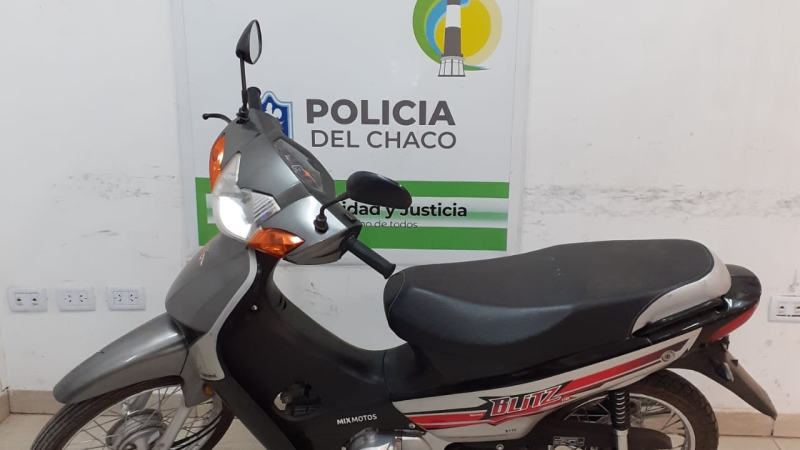 Recuperan una moto con pedido de secuestro