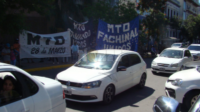 Los reclamos que motivaron la protesta sin cortes frente a Casa de Gobierno