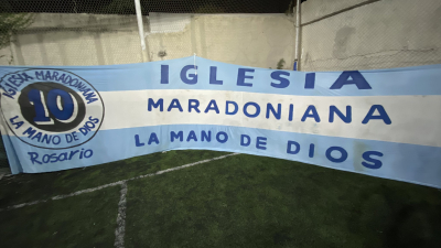 La Iglesia Maradoniana celebró el primer cumpleaños sin Diego