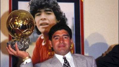 Balón de Oro: Diego Maradona tuvo su homenaje en la ceremonia