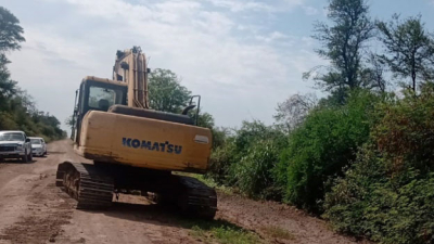 Charata: intervinieron en la construcción del canal clandestino