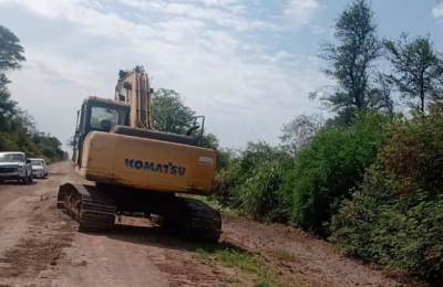 Charata: intervinieron en la construcción del canal clandestino