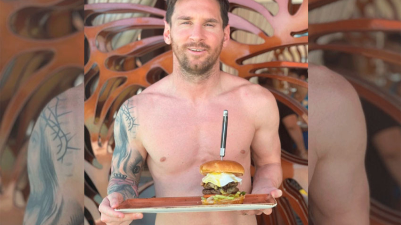 Lionel Messi tendrá su propia hamburguesa
