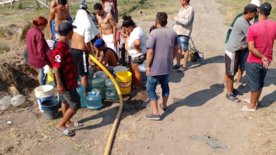 Se disparó la demanda de agua potable en barrios de Resistencia