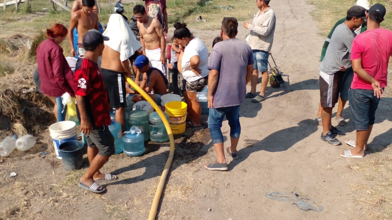 Se disparó la demanda de agua potable en barrios de Resistencia