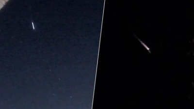España: un satélite se desintegró en el cielo y creó una visible bola de fuego