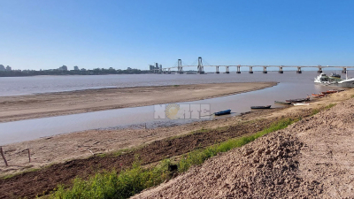 Anticipan que la bajante del Paraná se extenderá al menos hasta abril