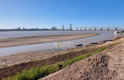 Anticipan que la bajante del Paraná se extenderá al menos hasta abril
