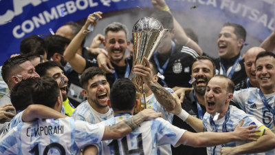 Argentina venció a Paraguay y se consagró campeón de la Copa América de futsal