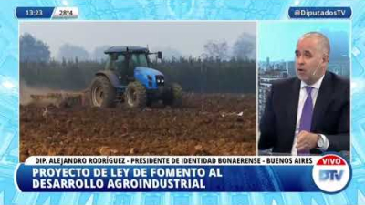 Diputados analizan el proyecto de ley Agroindustrial