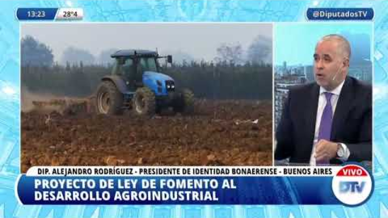 Diputados analizan el proyecto de ley Agroindustrial
