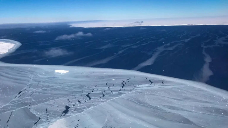 El hielo marino de la Antártida se redujo a la menor superficie de su historia