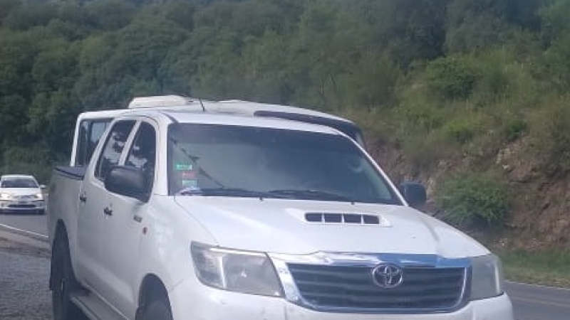 Le robaron la camioneta que había comprado hace tres meses