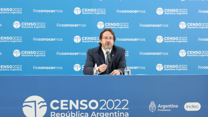 Llega Marco Lavagna para hablar sobre el Censo 2022