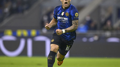 Con doblete de Lautaro Martínez, el Inter goleó al Milán y es finalista de la Copa Italia