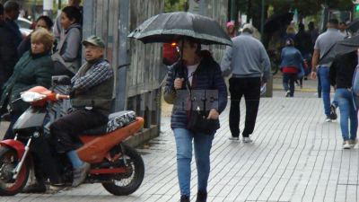 Rige un alerta por tormentas para cinco zonas de la provincia