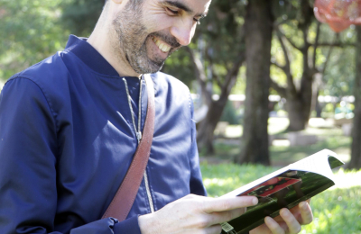 Mariano Quirós: "En la biblioteca veo una parte de mi vida"