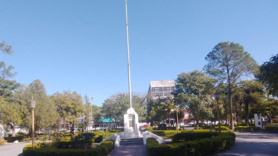 En Villa Ángela: olvidaron izar la bandera