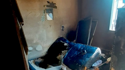Dos menores y su niñera pudieron salir ilesos del incendio de una vivienda en Resistencia