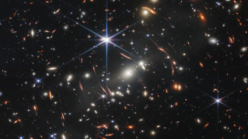 Así es la primera imagen en alta calidad del cosmos, tomada por el telescopio James Webb