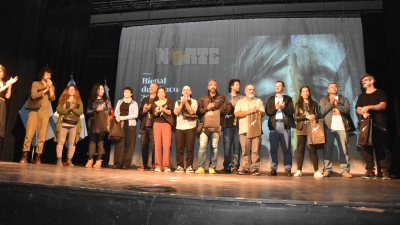 Con la bienvenida a los escultores, empieza a latir la Bienal de las Esculturas 