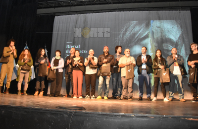 Con la bienvenida a los escultores, empieza a latir la Bienal de las Esculturas