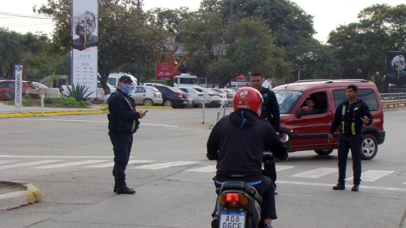 Así es el operativo de tránsito en la zona del Domo del Centenario por la Bienal