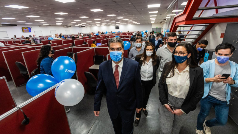 Anuncian incorporación de 500 trabajadores a la firma Konecta