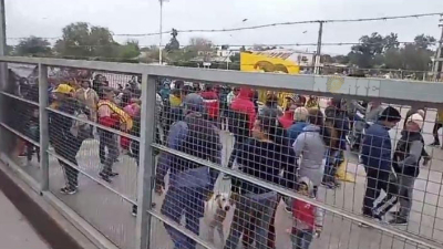 Manifestación del MIJD en supermercado generó tensión