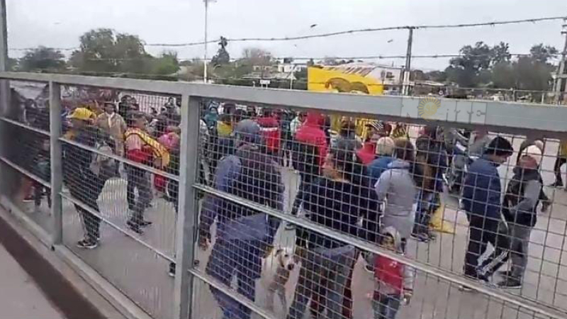 Manifestación del MIJD en supermercado generó tensión