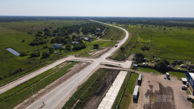 Colonia Benítez: se realizó la presentación de la obra de la Autovía de la Ruta 11