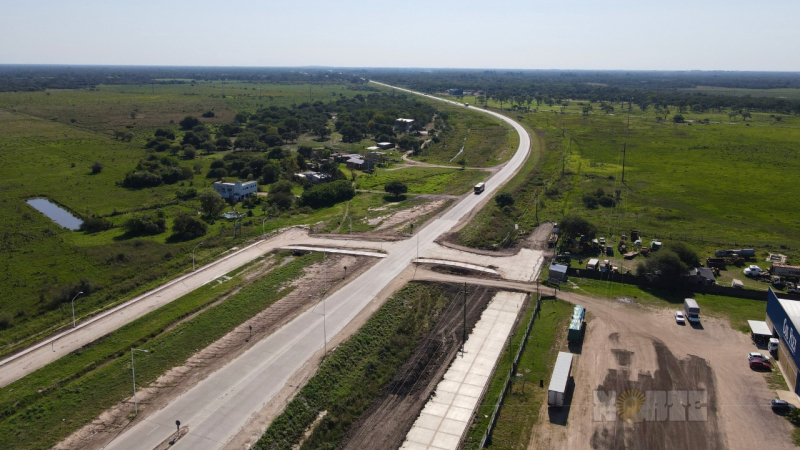 Colonia Benítez: se realizó la presentación de la obra de la Autovía de la Ruta 11