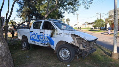 Embistió a un patrullero dejando un policía en grave estado y se dio a la fuga