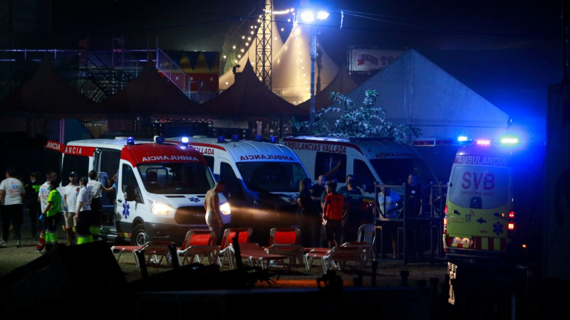 Trágico festival de música en España: un muerto y decenas de heridos