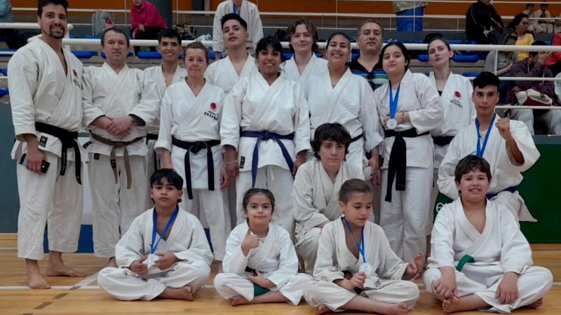 Chaco estuvo presente en el Torneo Regional 50 Aniversario Karate Misiones
