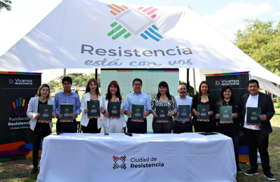 Gustavo Martínez presentó la fundación Resistencia Ciudad Solidaria