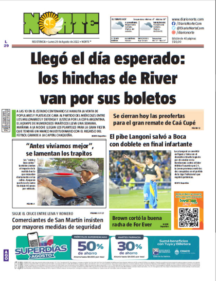 Edición del 29-08-2022
