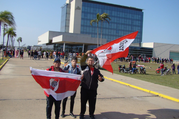 Todo listo para el gran partido de River Plate vs. Defensa y Justicia en Resistencia