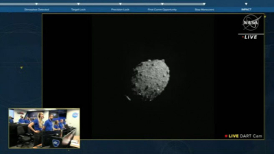 Histórico impacto de una sonda espacial contra un asteroide