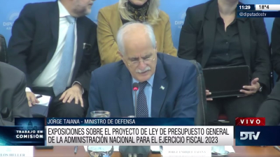 Segunda jornada de exposiciones de ministros y funcionarios sobre el Presupuesto 2023 en Diputados