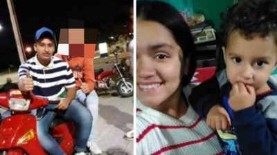 Joven y su hijo de dos años mueren durante una "caravana de motos"