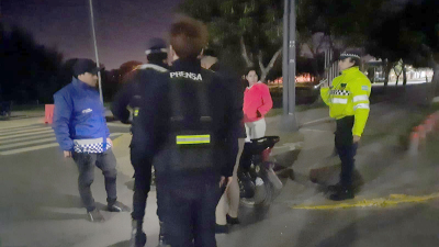 Operativo de control durante el fin de semana: infracciones por motos sin casco, alcoholemia positiva y caño de escape libre