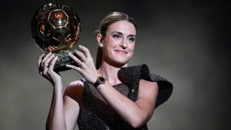 Alexia Putellas se llevó el Balón de Oro por segundo año consecutivo