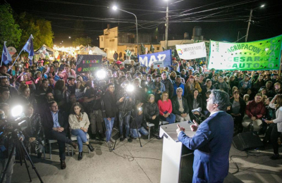 Capitanich inauguró 50 cuadras de pavimento urbano en Barranqueras
