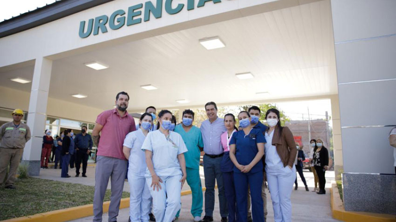 Capitanich habilitó la refacción y ampliación de la guardia y emergencia del Perrando