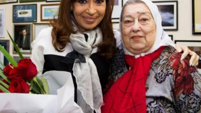 Adiós a un símbolo mundial, el mensaje Cristina Fernández