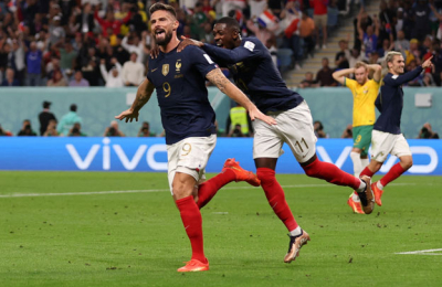 Francia cumplió y goleó a Australia