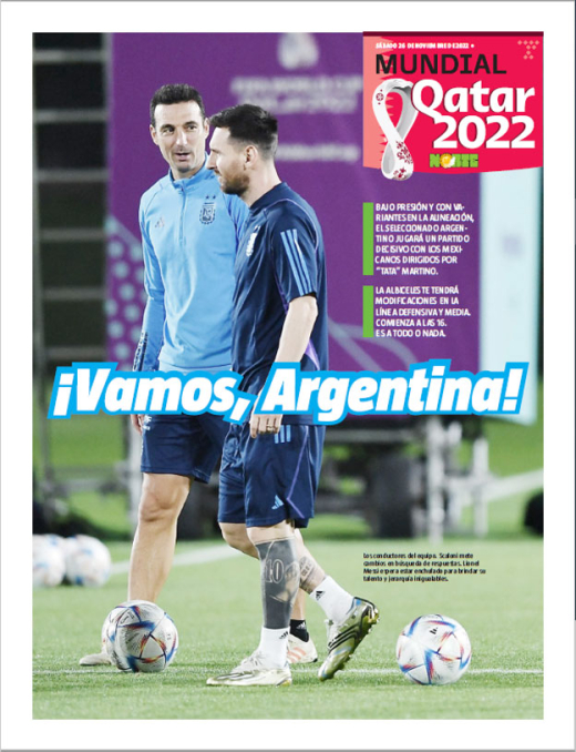 ¡Vamos, Argentina!
