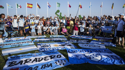 Los argentinos y una previa "qatarí" a la espera del partido contra Australia