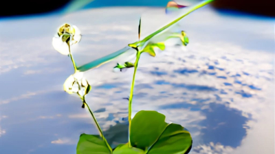 Crece una planta a bordo de la nave espacial china Shenzhou-15